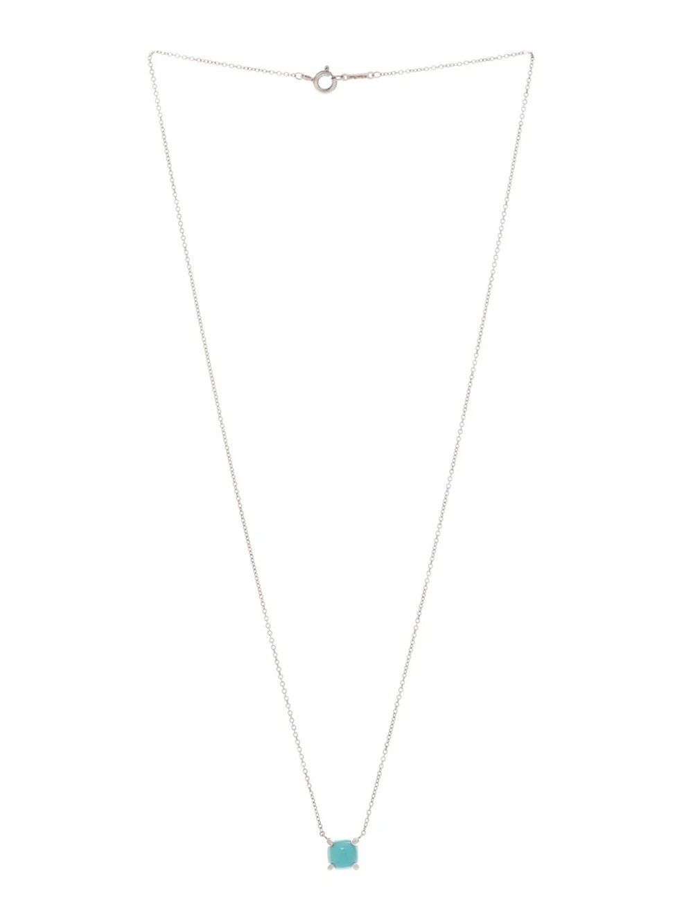Paloma Picasso Sugar Stack Amazonite Sterling Silver Necklace
